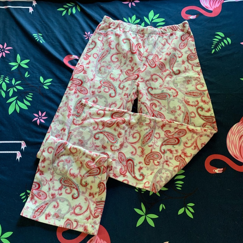 Paisley pajama pants